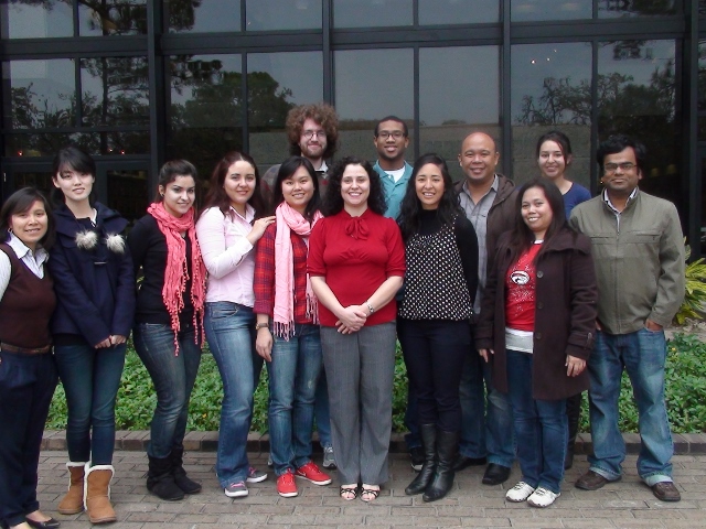 Rodrigues' laboratory group picture in 2011 Rodrigues' laboratory group picture in 2011
